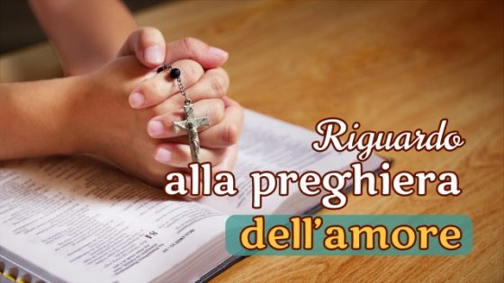 preghiera dell’amore