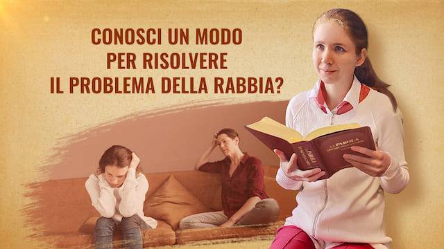 Conosci un modo per risolvere il problema della rabbia?