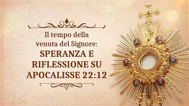 Il tempo della venuta del Signore: speranza e riflessione su Apocalisse 22:12