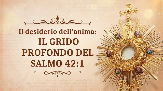 Il desiderio dell'anima: il grido profondo del Salmo 42:1